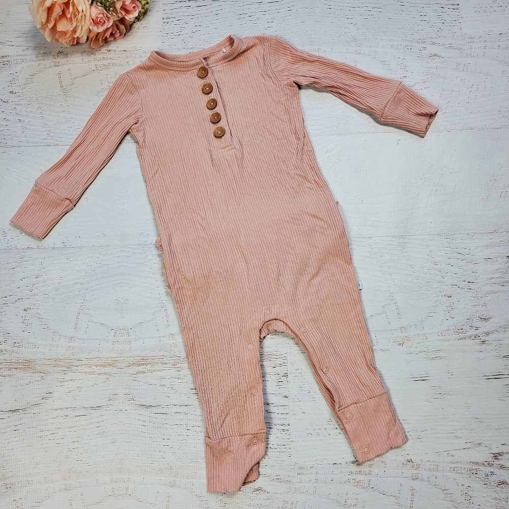 Posh Peanut Ribbed Romper/Bodysuit 18-24M